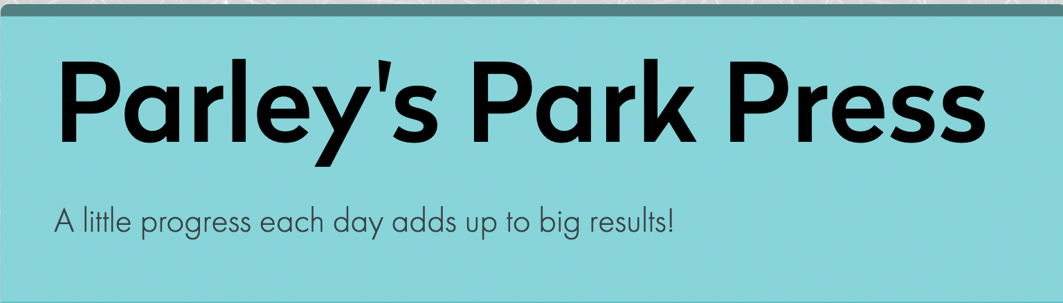  Parley's Park Press Newsletter